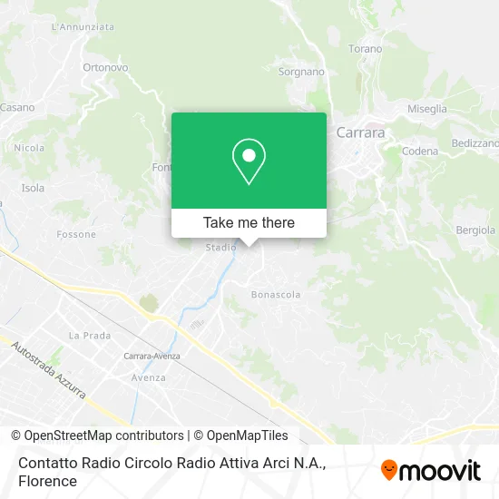 Radio Contact Active Radio Circle Arci N.A. map