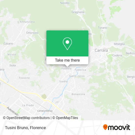 Tusini Bruno map