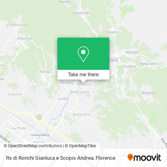 Rs di Ronchi Gianluca e Scopis Andrea map