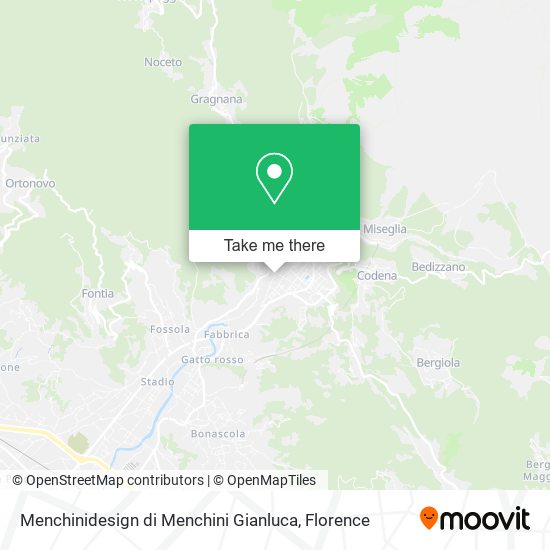 Menchinidesign di Menchini Gianluca map
