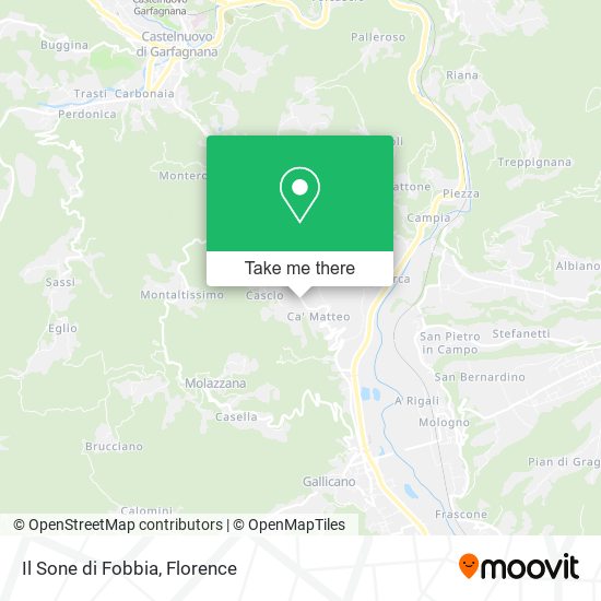 Il Sone di Fobbia map