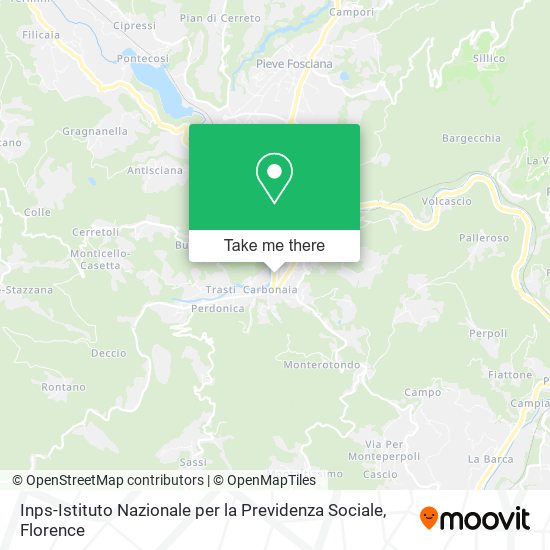 Inps-Istituto Nazionale per la Previdenza Sociale map