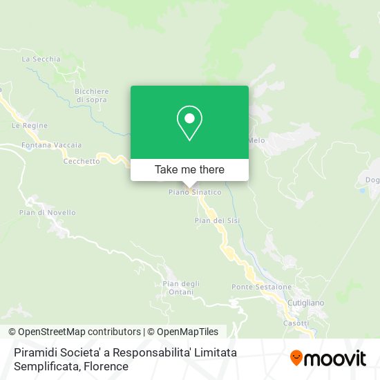 Piramidi Societa' a Responsabilita' Limitata Semplificata map