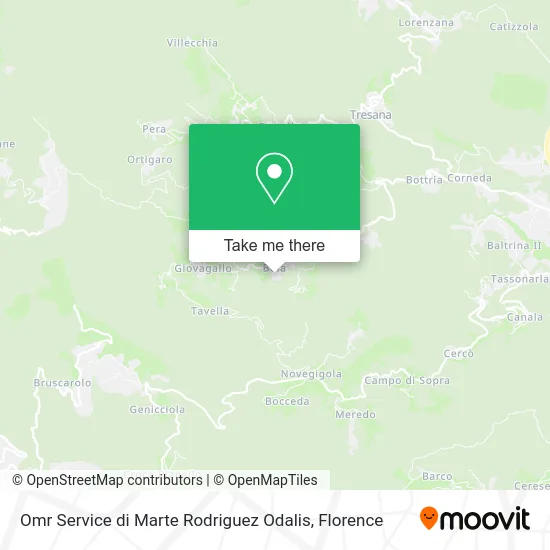 Omr Service di Marte Rodriguez Odalis map