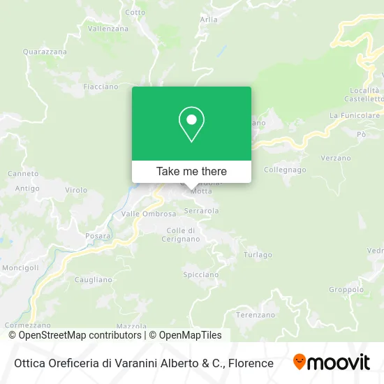 Ottica Oreficeria di Varanini Alberto & C. map