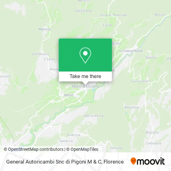 General Autoricambi Snc di Pigoni M & C map