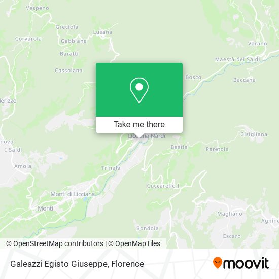 Galeazzi Egisto Giuseppe map