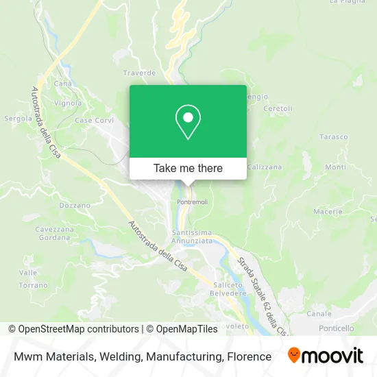MWM Materials, Welding, Manufacturing map