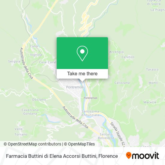 Farmacia Buttini di Elena Accorsi Buttini map