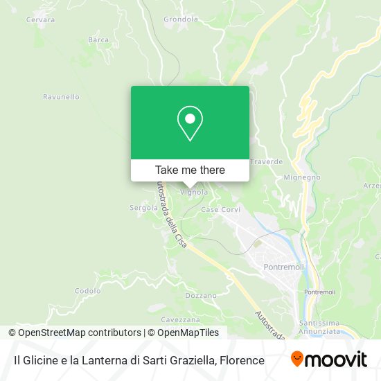 Il Glicine e la Lanterna di Sarti Graziella map