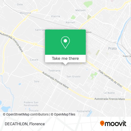 DECATHLON map