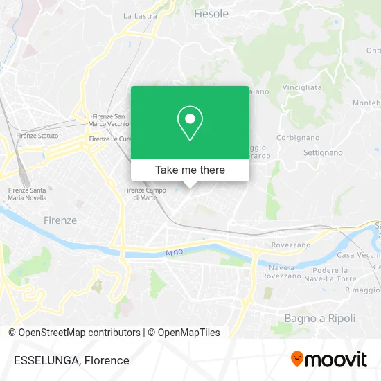 ESSELUNGA map