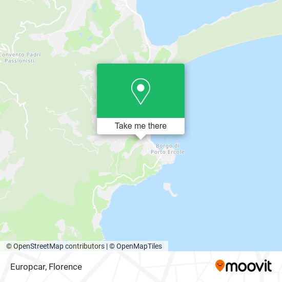 Europcar map