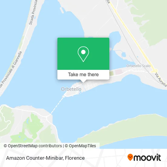 Amazon Counter-Minibar map