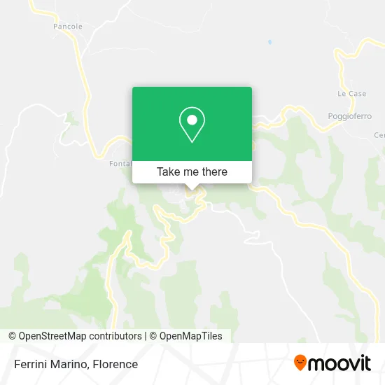 Ferrini Marino map