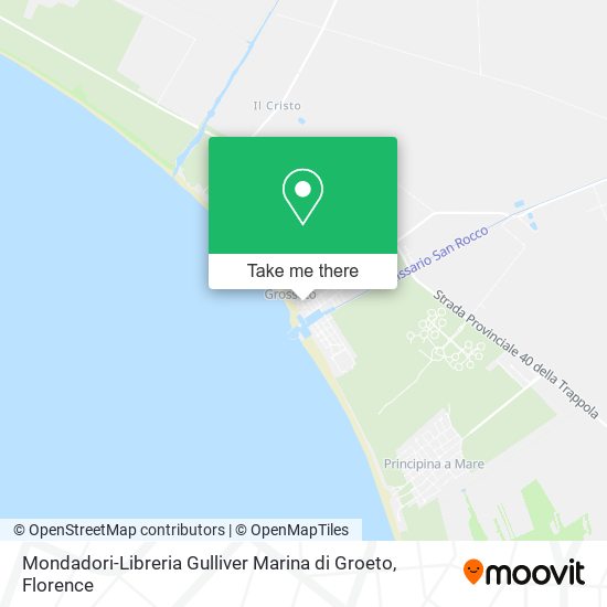 Mondadori-Libreria Gulliver Marina di Groeto map