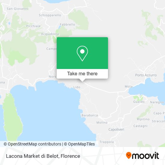 Lacona Market di Belot map