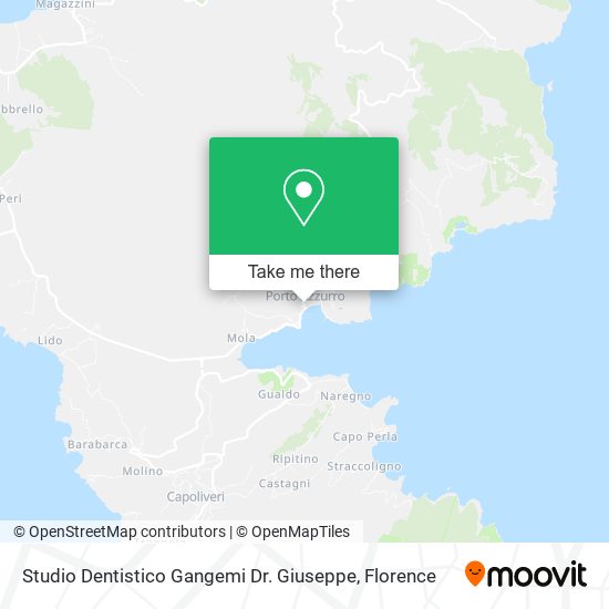 Studio Dentistico Gangemi Dr. Giuseppe map