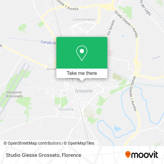 Studio Giesse Grosseto map