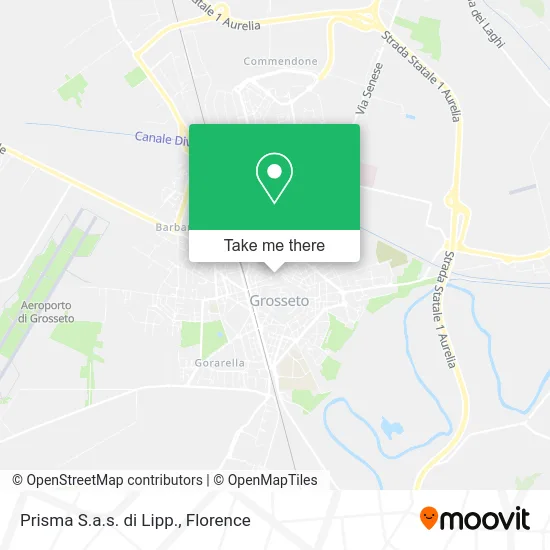 Prisma S.a.s. di Lipp. map