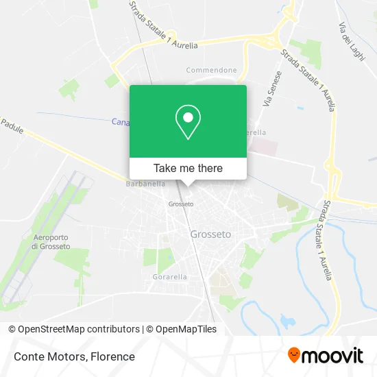 Conte Motors map