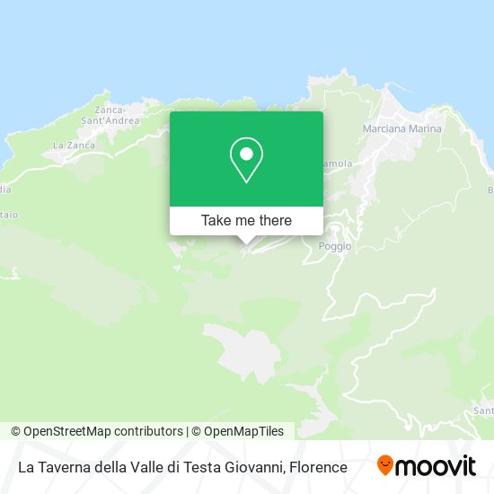 La Taverna della Valle di Testa Giovanni map