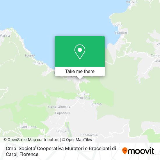 Cmb. Societa' Cooperativa Muratori e Braccianti di Carpi map