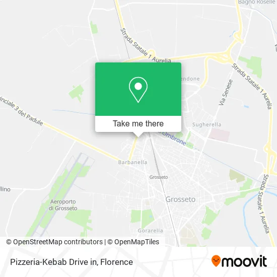 Pizzeria-Kebab Drive in map
