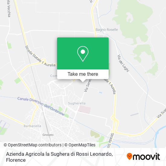 Azienda Agricola la Sughera di Rossi Leonardo map