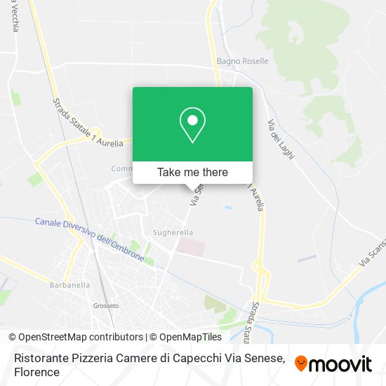 Ristorante Pizzeria Camere di Capecchi Via Senese map