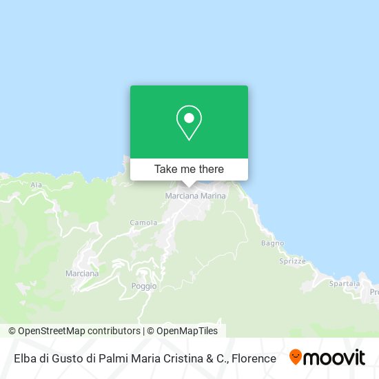 Elba di Gusto di Palmi Maria Cristina & C. map