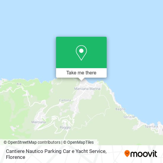 Cantiere Nautico Parking Car e Yacht Service map