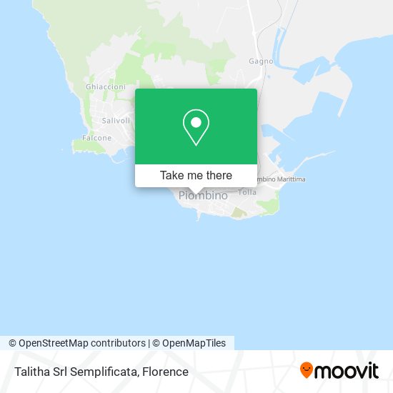 Talitha Srl Semplificata map