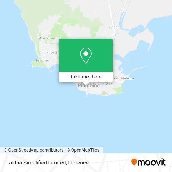 Talitha Simplified Limited map