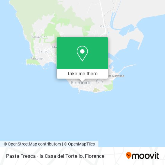 Pasta Fresca - la Casa del Tortello map