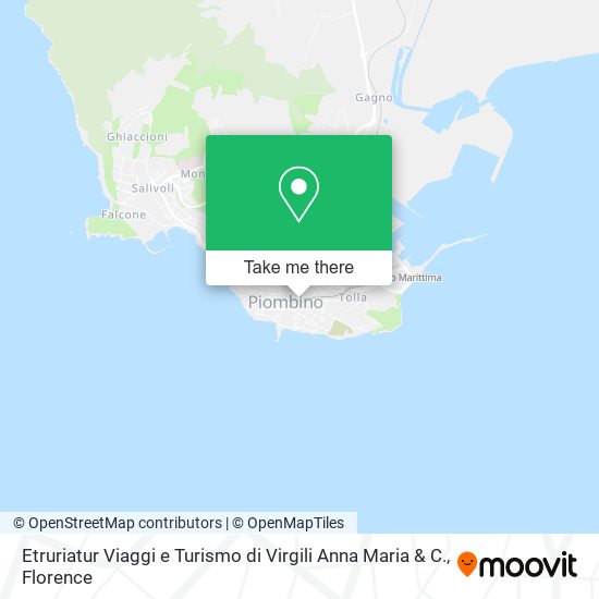 Etruriatur Viaggi e Turismo di Virgili Anna Maria & C. map