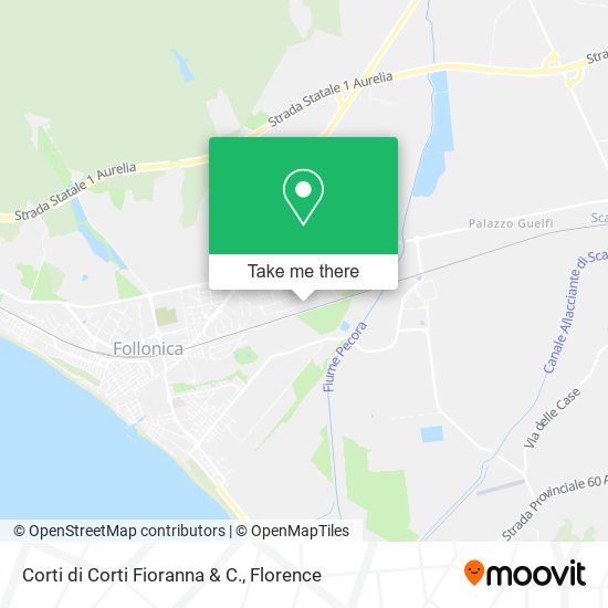 Corti di Corti Fioranna & C. map