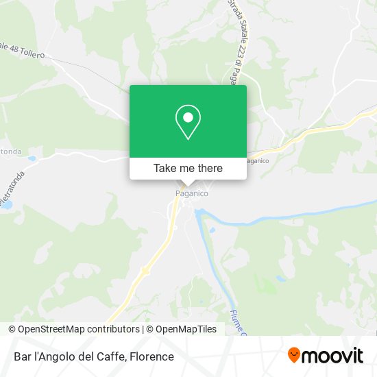 Bar l'Angolo del Caffe map