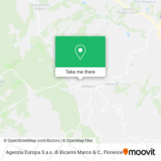 Agenzia Europa S.a.s. di Bicarini Marco & C. map