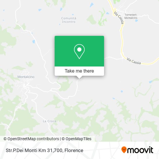 Str.P.Dei Monti Km 31,700 map
