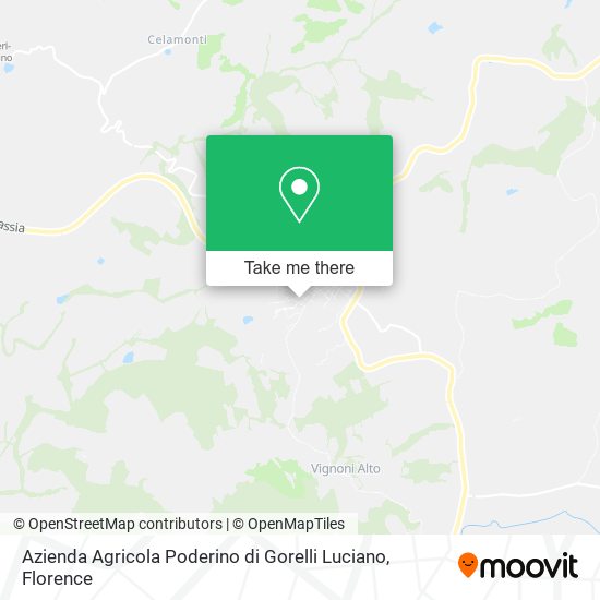 Azienda Agricola Poderino di Gorelli Luciano map