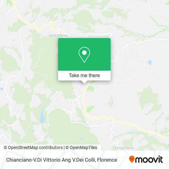 Chianciano-V.Di Vittorio Ang V.Dei Colli map
