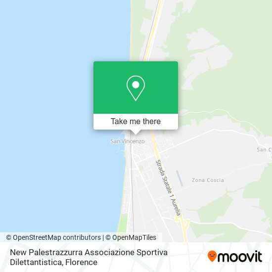 New Palestrazzurra Associazione Sportiva Dilettantistica map