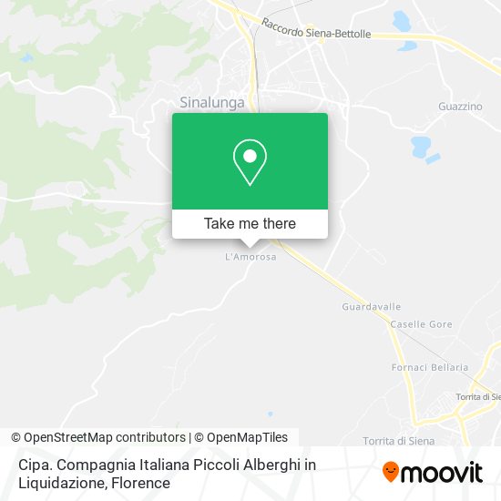 Cipa. Compagnia Italiana Piccoli Alberghi in Liquidazione map