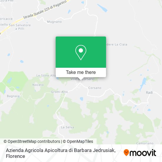 Azienda Agricola Apicoltura di Barbara Jedrusiak map