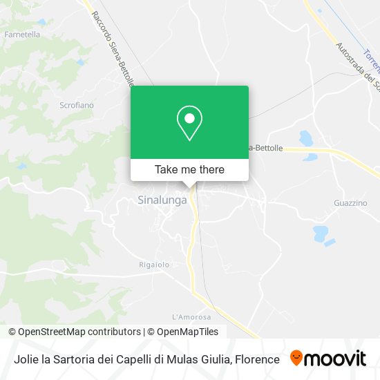 Jolie la Sartoria dei Capelli di Mulas Giulia map