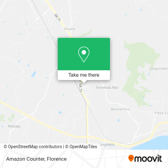 Amazon Counter map