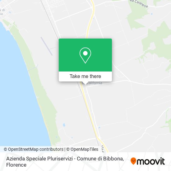 Azienda Speciale Pluriservizi - Comune di Bibbona map