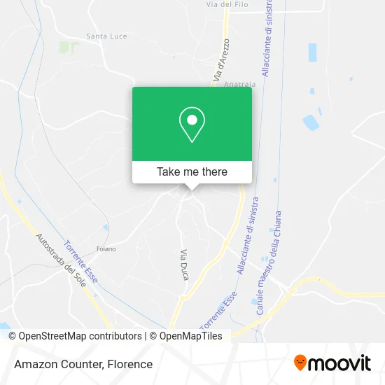 Amazon Counter map