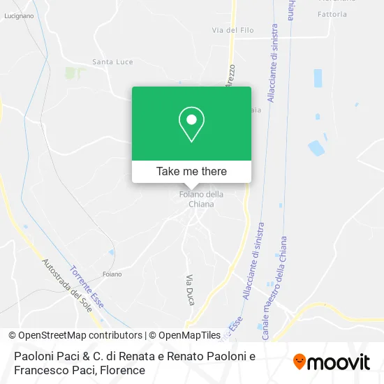 Paoloni Paci & C. di Renata e Renato Paoloni e Francesco Paci map
